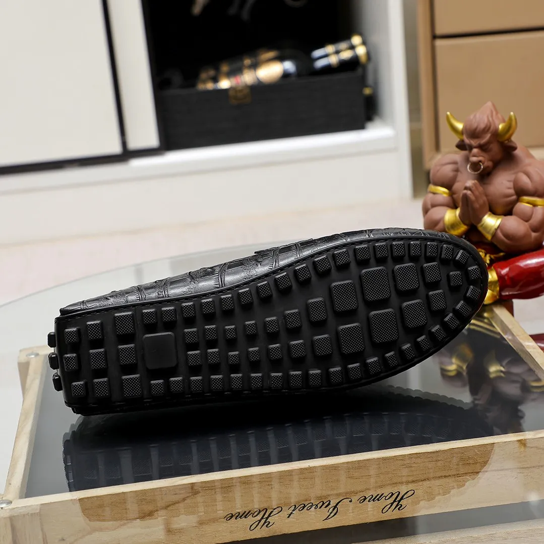Men's shoes 💰360 🕷🕷【Ferragamo】Ferragamo Popular fashionable casual slip-on shoes🇨🇳Official website counter 1:1 production, original mold opening💯Good quality visible, imported high-end first-layer calfskin, luxurious pigskin lining🌿Very clear texture, high-quality waterproof, non-slip and wear-resistant outsole🎋High quality and low price, truly handmade🍓Color, code number 38-45